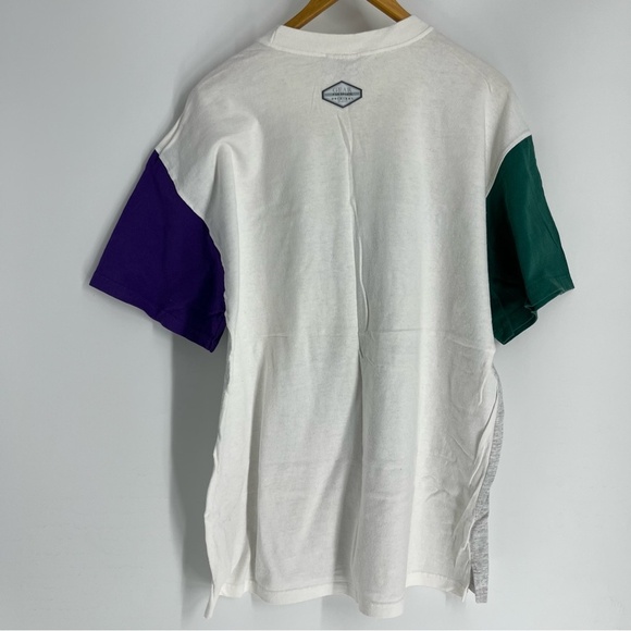 Vintage Gear For Sports Shirt Men Large Grey Colorblock Oversize Rollins Retro - Picture 10 of 10